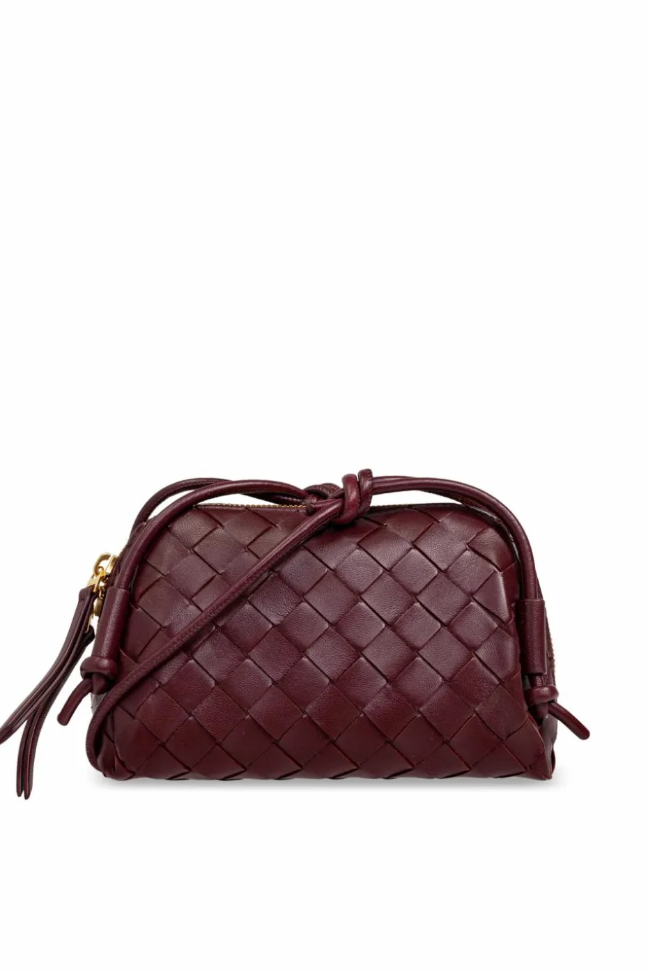 Bottega Veneta BURGUNDY Leather shoulder bag