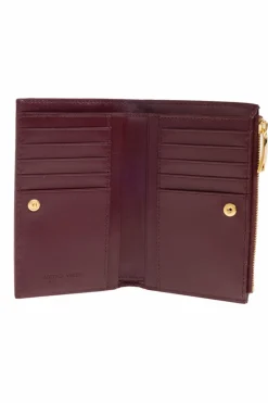 Bottega Veneta BURGUNDY Leather wallet