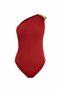 Bottega Veneta BURGUNDY One-piece swimsuit