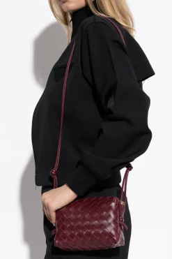 Bottega Veneta BURGUNDY Shoulder bag "Loop Mini"
