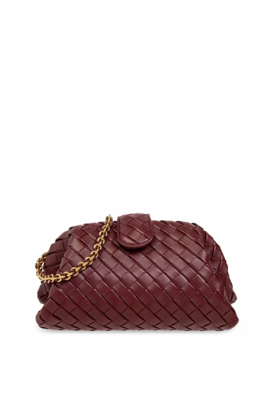 Bottega Veneta BURGUNDY ‘The Lauren 1980 Small’ shoulder bag
