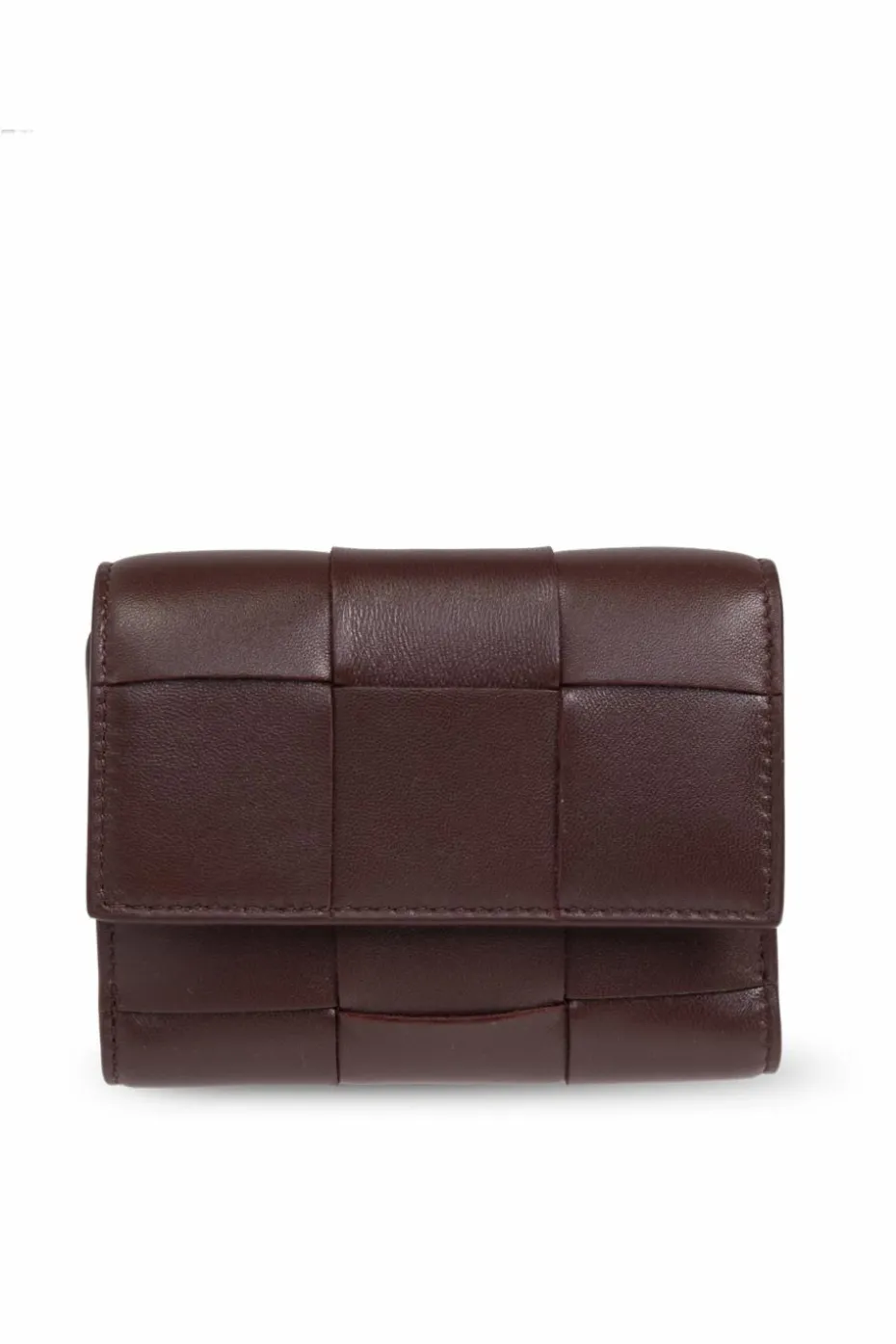 Bottega Veneta BURGUNDY Wallet with weaving