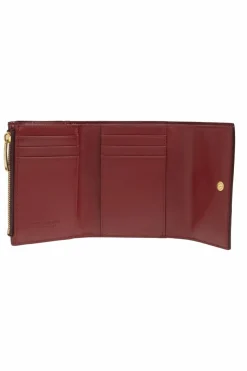 Bottega Veneta BURGUNDY Wallet with weaving
