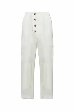 Bottega Veneta cream Cargo pants