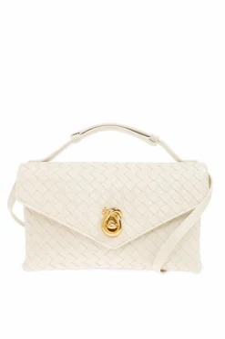 Bottega Veneta cream Handbag "Knot Lock Medium"
