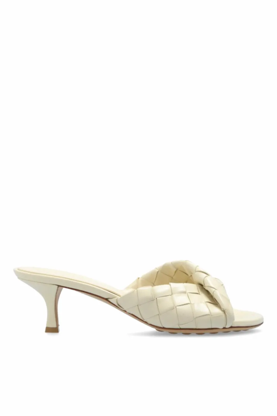 Bottega Veneta cream Heeled Slippers 'Blink'