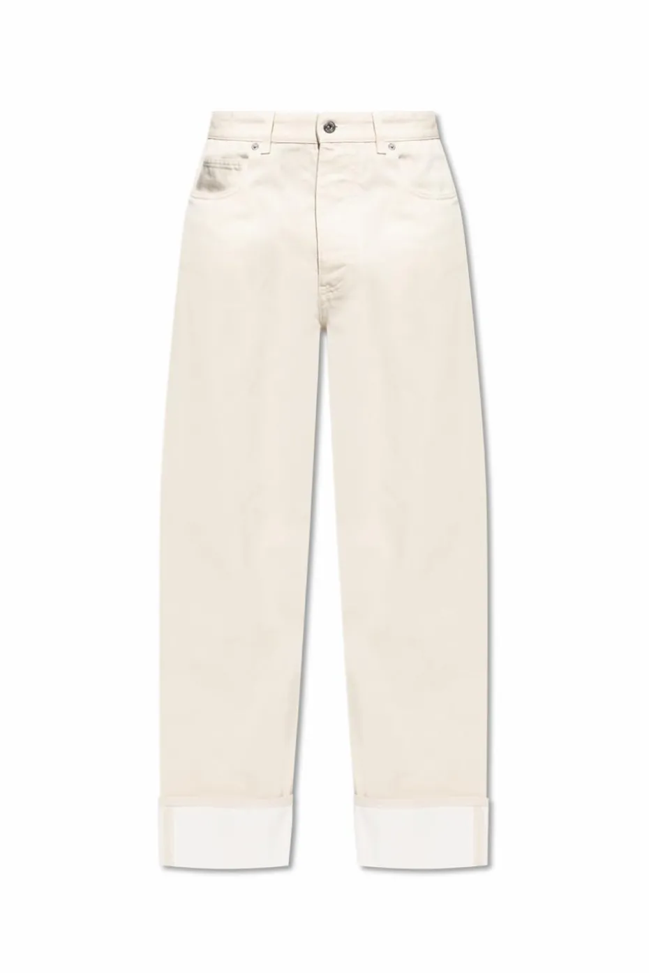 Bottega Veneta cream Jeans with pockets