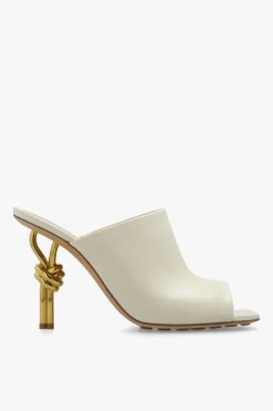 Bottega Veneta cream ‘Knot’ mules