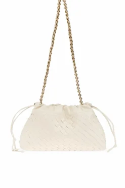 Bottega Veneta cream Shoulder bag `Notte`