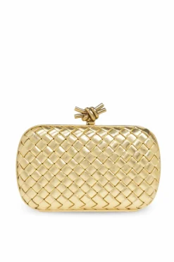 Bottega Veneta GOLD Bag Knot Small