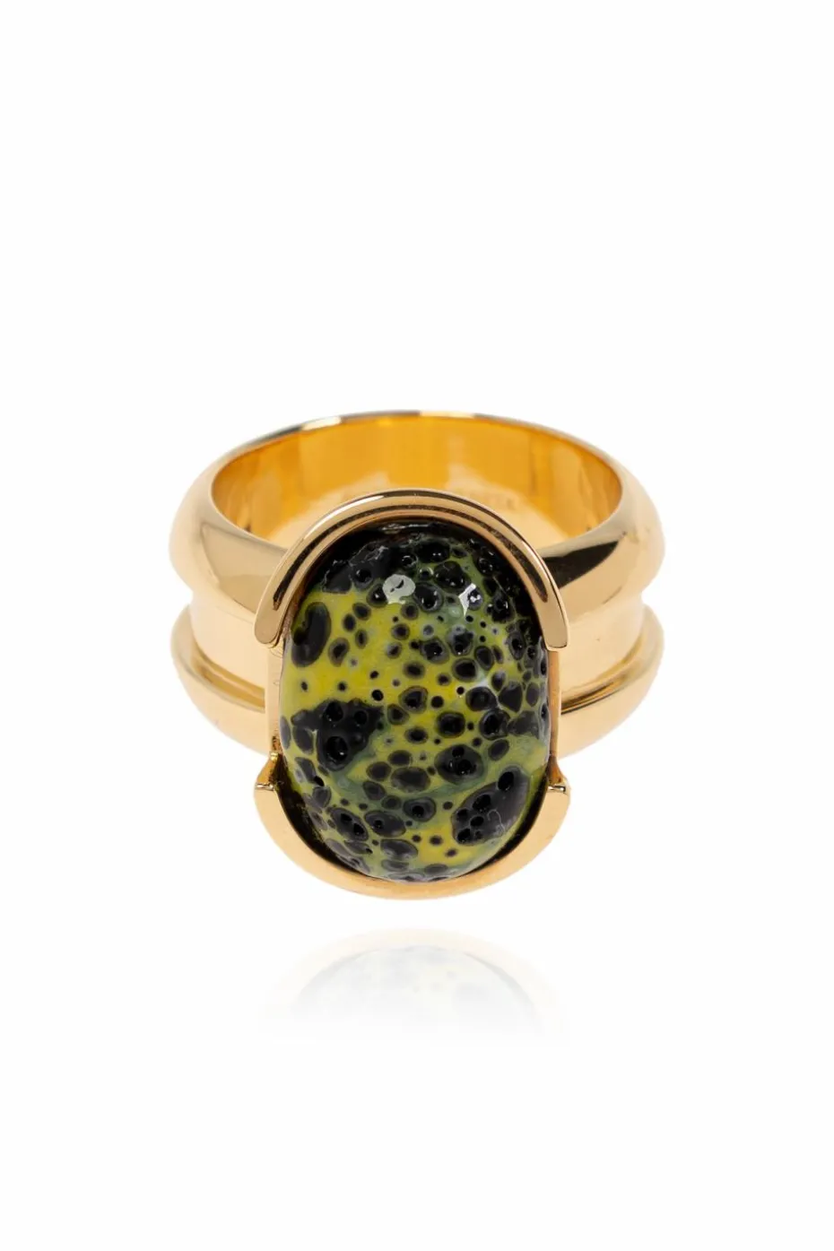 Bottega Veneta GOLD Brass ring