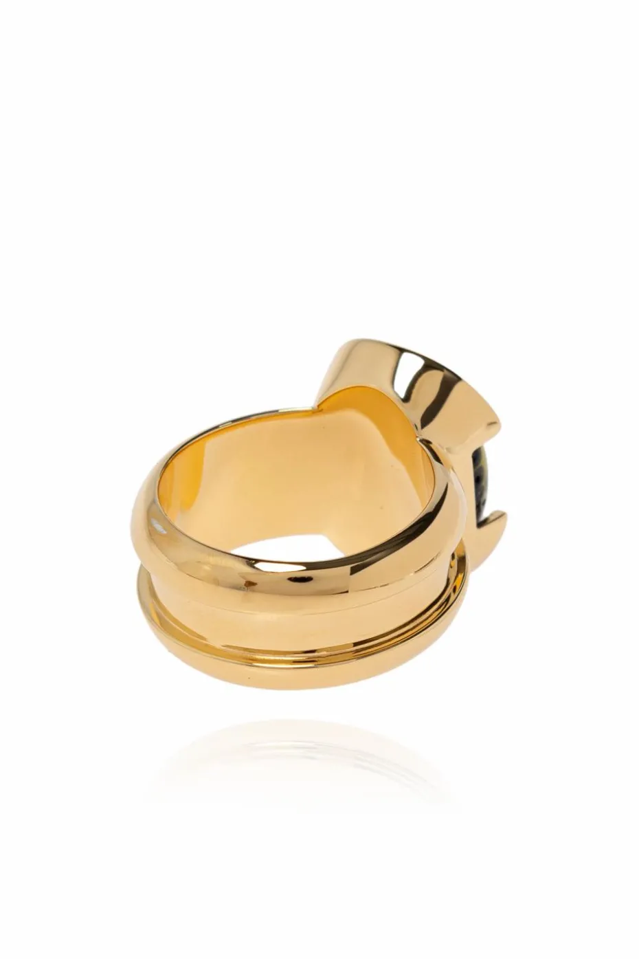 Bottega Veneta GOLD Brass ring