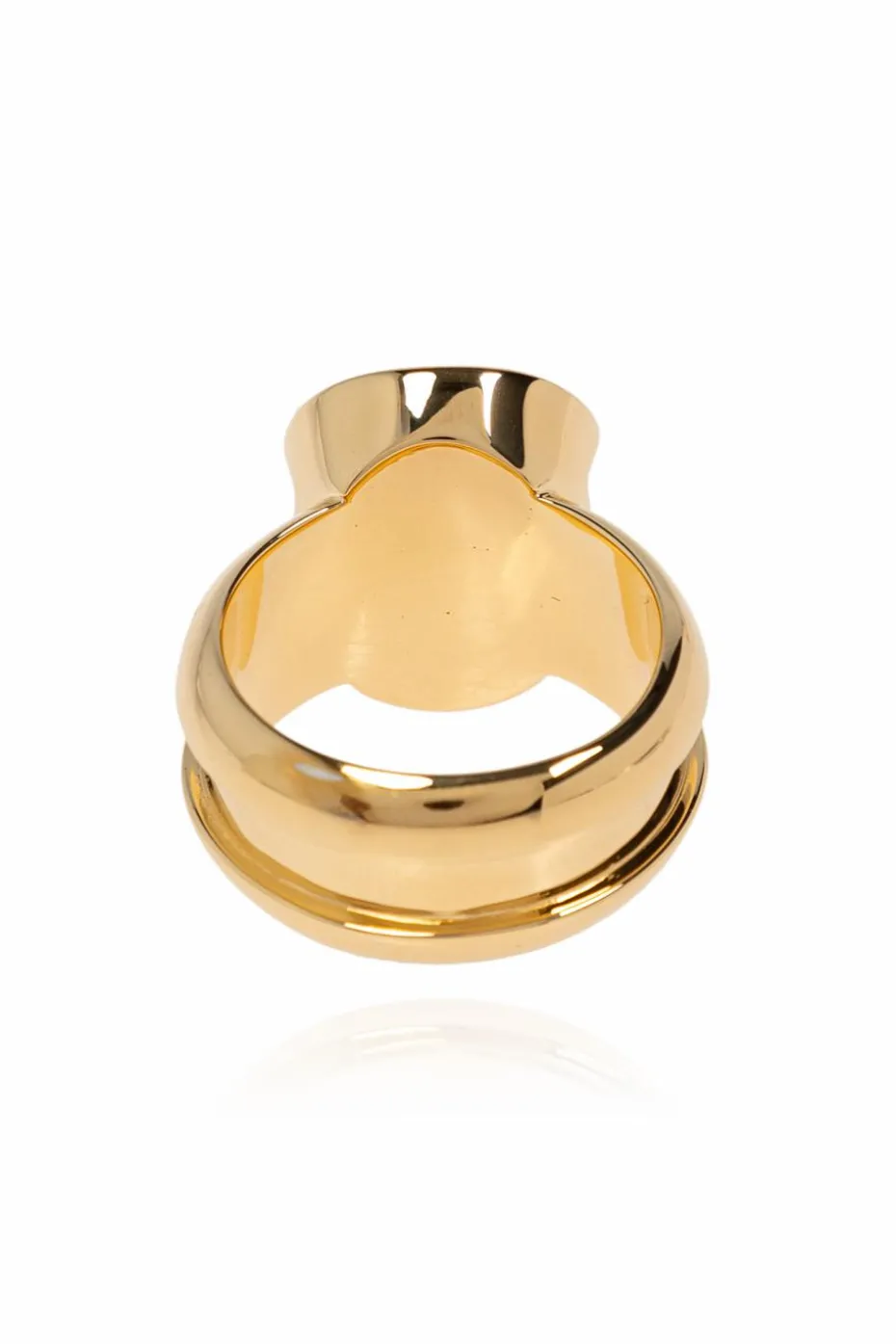 Bottega Veneta GOLD Brass ring