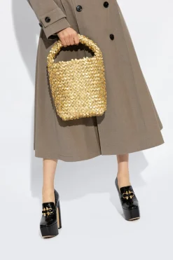 Bottega Veneta GOLD ‘Cabat Small’ bucket bag