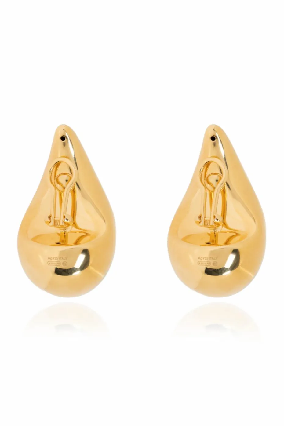 Bottega Veneta GOLD Drop Shaped Earrings