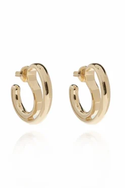 Bottega Veneta GOLD Earrings coated with 18-karat gold
