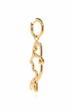 Bottega Veneta GOLD Fish-shaped earrings
