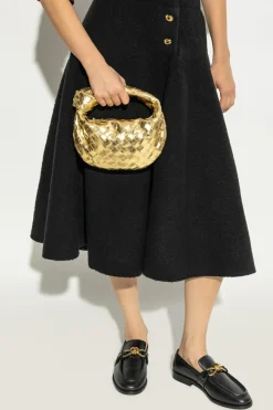 Bottega Veneta GOLD Handbag 'Mini Jodie'