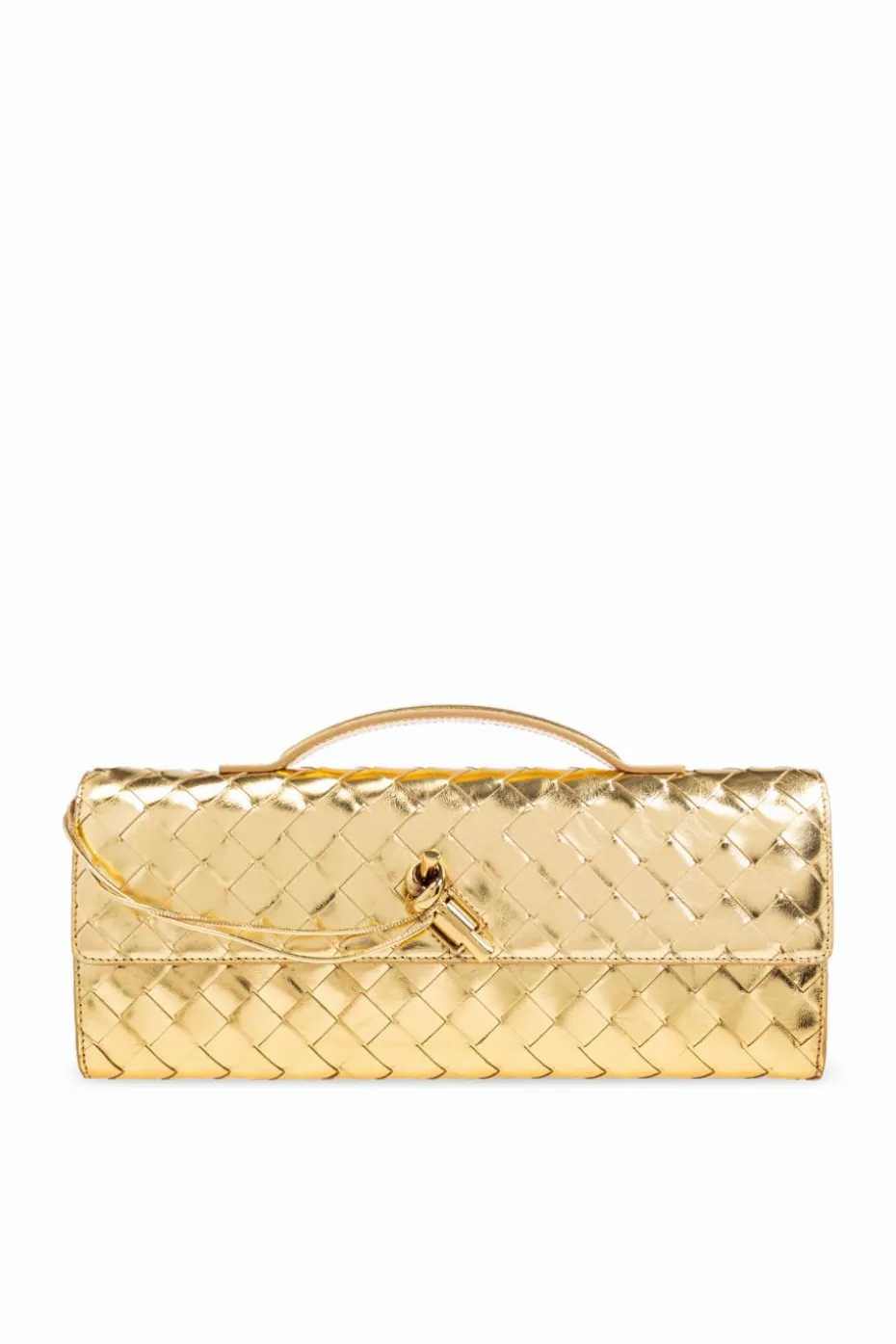 Bottega Veneta GOLD Handbag Andiamo