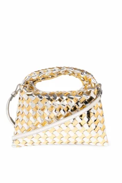Bottega Veneta GOLD ‘Hop Mini’ shoulder bag