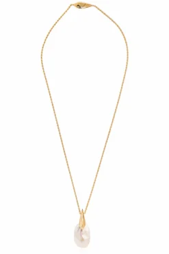 Bottega Veneta GOLD Pearl necklace