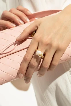 Bottega Veneta GOLD Ring Rana