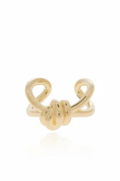 Bottega Veneta GOLD Ring with weave
