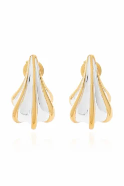 Bottega Veneta GOLD Silver earrings