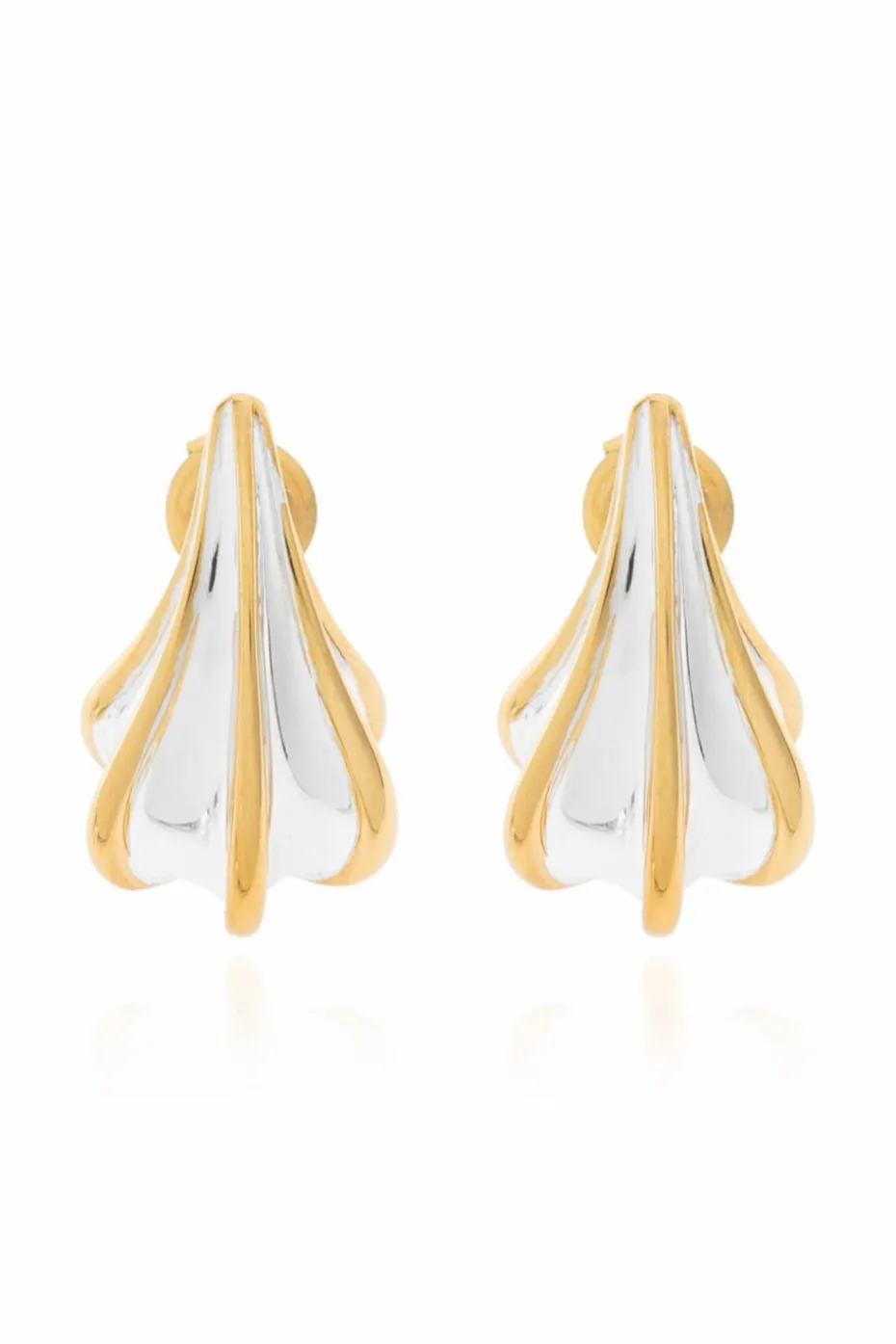 Bottega Veneta GOLD Silver earrings