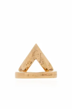 Bottega Veneta GOLD Silver ring