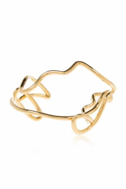 Bottega Veneta GOLD Silver bracelet