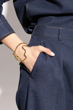 Bottega Veneta GOLD Silver bracelet