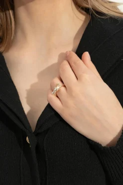 Bottega Veneta GOLD Silver ring