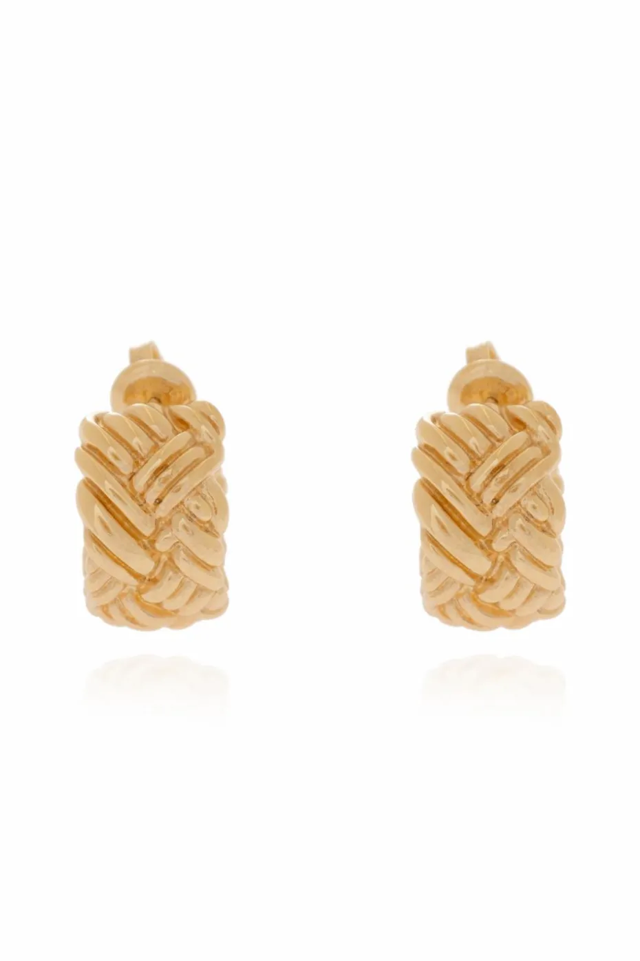 Bottega Veneta GOLD Silver Earrings