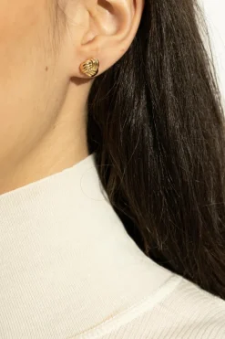 Bottega Veneta GOLD Silver earrings