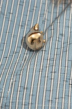 Bottega Veneta GOLD Silver brooch