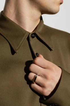 Bottega Veneta GOLD Silver ring