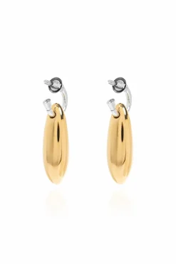 Bottega Veneta GOLD Silver earrings