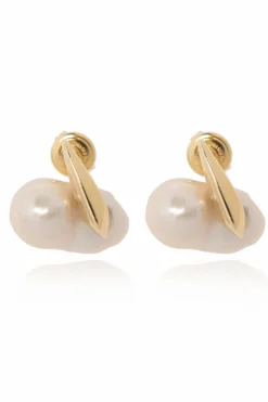 Bottega Veneta GOLD Silver earrings