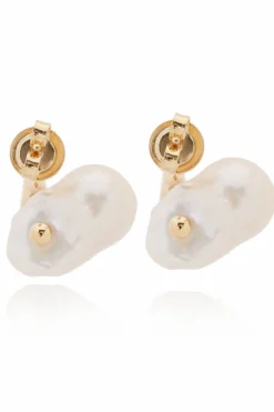Bottega Veneta GOLD Silver earrings