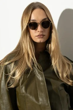 Bottega Veneta GOLD Sunglasses