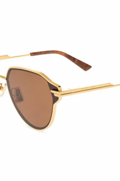 Bottega Veneta GOLD Sunglasses