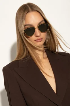 Bottega Veneta GOLD Sunglasses