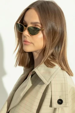 Bottega Veneta GOLD Sunglasses