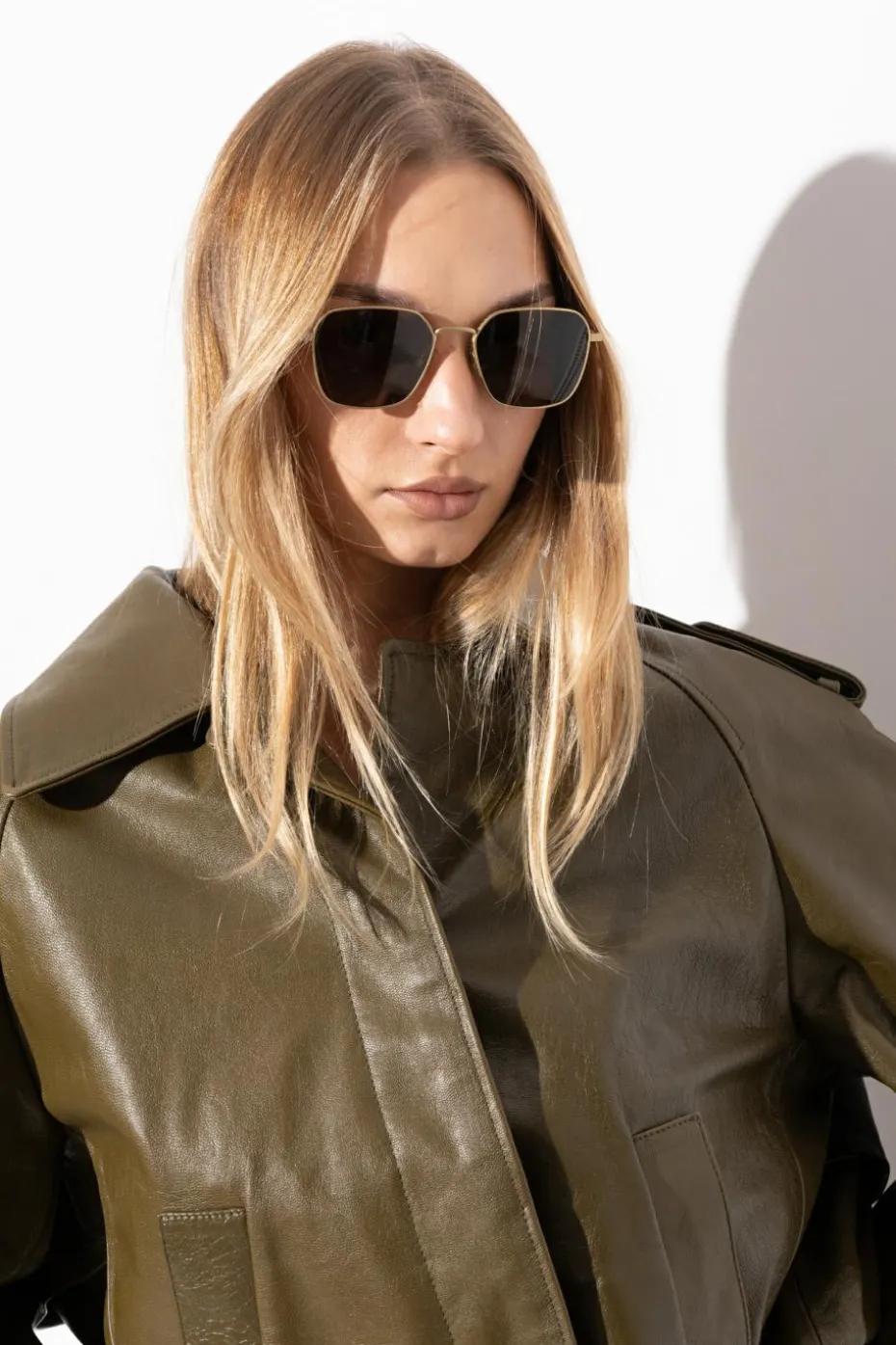 Bottega Veneta GOLD Sunglasses