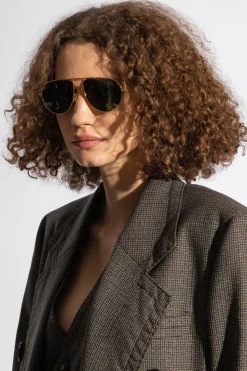 Bottega Veneta GOLD Sunglasses
