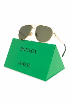 Bottega Veneta GOLD Sunglasses