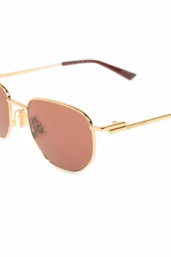 Bottega Veneta GOLD Sunglasses
