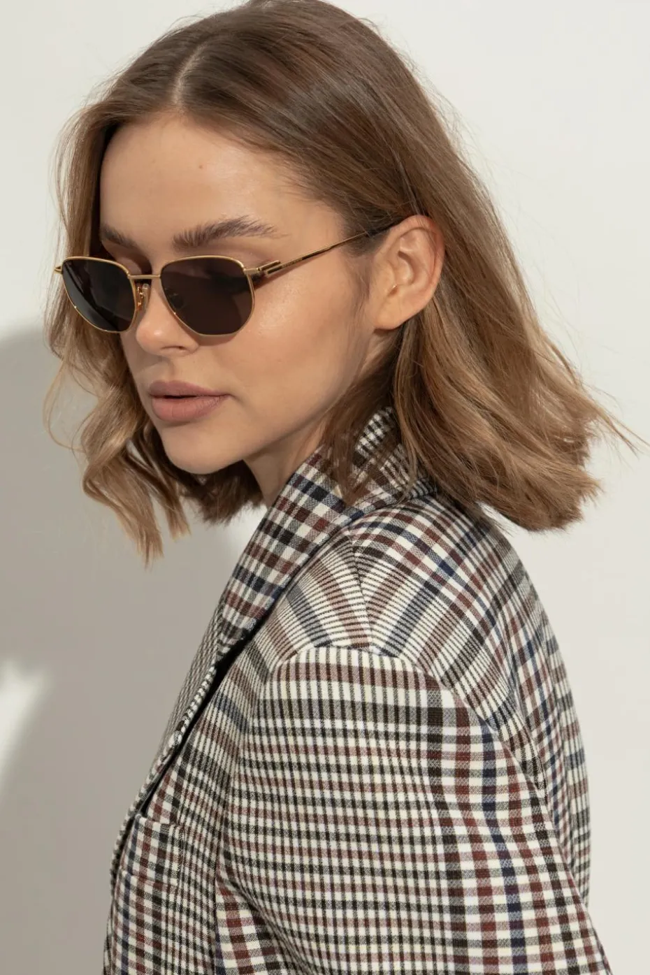 Bottega Veneta GOLD Sunglasses
