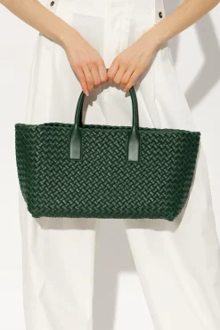 Bottega Veneta GREEN 'Cabat Small’ shopper bag